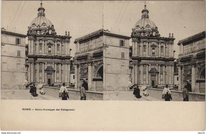 CPA Rome Ste-Guiseppe del Falegnami STEREO LAZIO ITALY (809494)