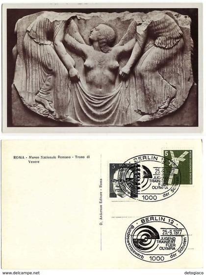 ROMA - ANNULLO BERLINO 1977 - F.P. -3912-