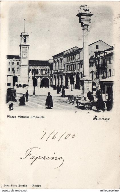 #ROVIGO: PIAZZA VITT. EMANUELE