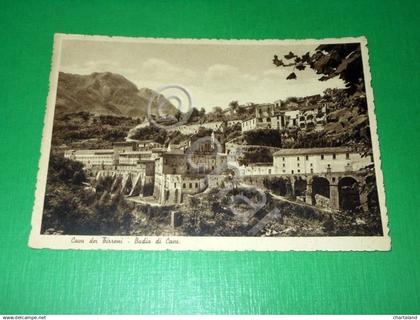 Cartolina Cava de' Tirreni - Badia di Cava 1941