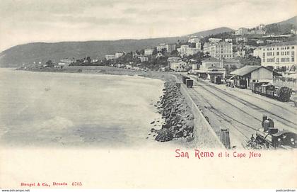 Italia - SAN REMO - Stazione - Capo Nero