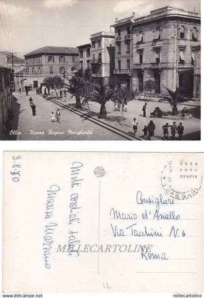 OLBIA: Piazza Regina Margherita  1950