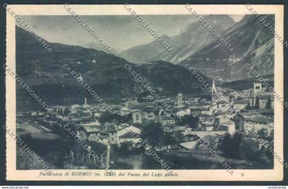 Sondrio Bormio cartolina LQ5313