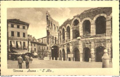 70599590 Verona Veneto Verona Arena ungelaufen ca. 1930 Verona Veneto