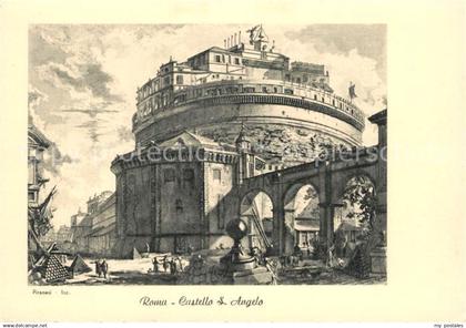 73167677 Roma Rom Castello Sant Angelo Kuenstlerkarte Roma Rom