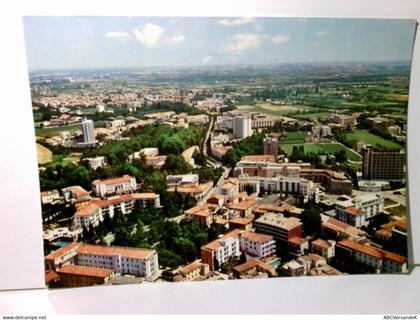 Abano Terme / Padova / Padua / Italien. Alte Ansichtskarte / Postkarte farbig, gel. ca 70ger Jahre ?. Luftbild