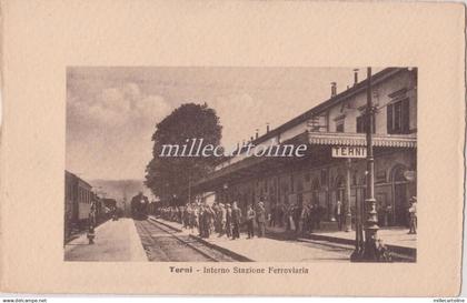 TERNI -  Stazione ferroviaria ( treno)