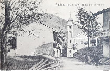 Cartolina Rubiana - Madonna di Randa - 1936