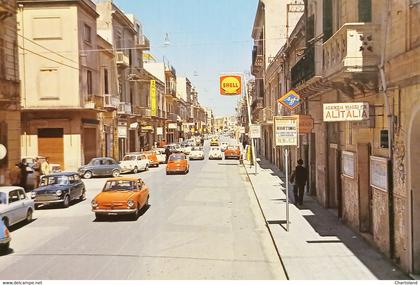 Cartolina - Mazara del Vallo ( Trapani ) - Corso Umberto I - 1965 ca.