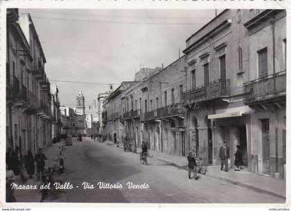 MAZARA DEL VALLO - Via Vittorio Veneto - Foto Cartolina