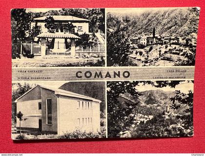 Cartolina - Comano ( Trento ) - Vedute diverse - 1966