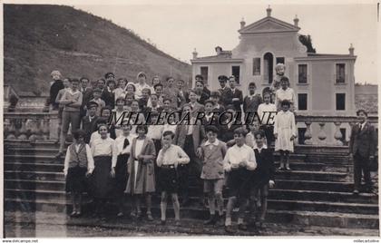 Vicenza ? (dintorni) : foto Ferrini - Vicenza -fotocartolina di un gruppo