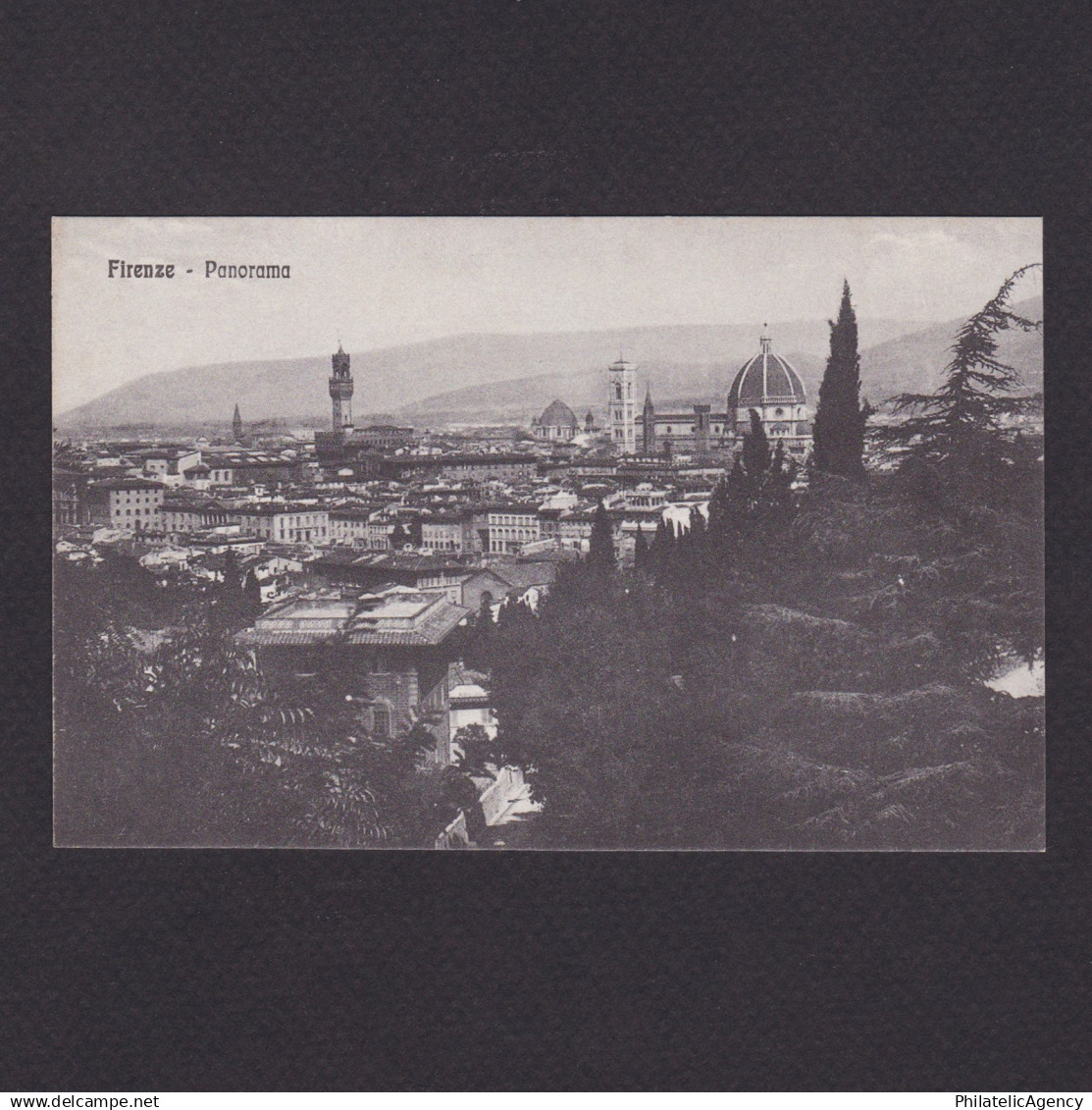 ITALY, Postcard, Florence, city view, Unused