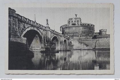 42190 Cartolina - Roma - castel sant'angelo