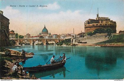 Postcard Italy Rome Castel Sant'Angelo