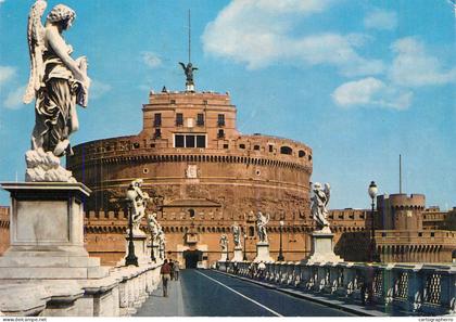 Postcard Italy Rome Castel Sant'Angelo