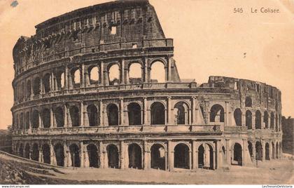 ITALIE - Rome - Le colisée - Carte Postale Ancienne