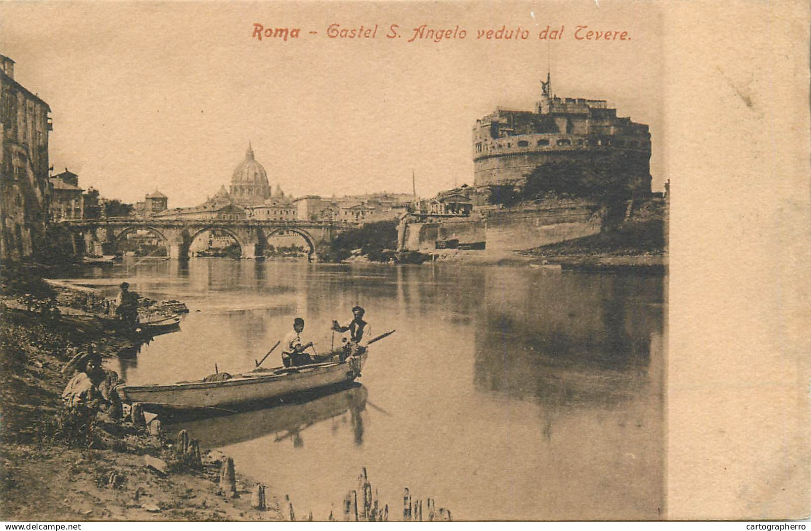 Italy Rome Castel Sant'Angelo