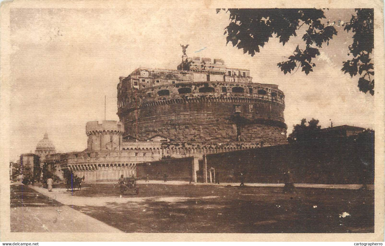 Italy Rome Castel Sant'Angelo 1921