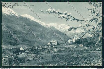 Aosta Chattillon cartolina QQ5811