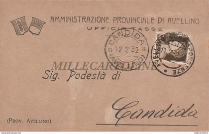 AVELLINO - Amministrazione Provinciale 1932