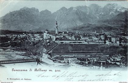 #BELLUNO: PANORAMA- 1900