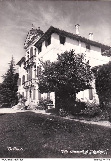 BELLUNO: VILLA GERENZANI AL BELVEDERE