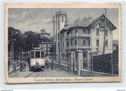 COSSILA FAVARO (Biella) Tramvia Elettrica Biella-Oropa