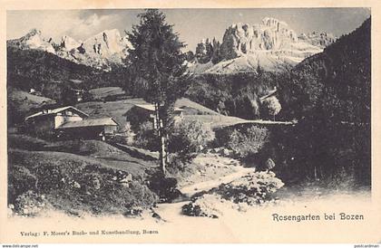 BOLZANO - Rosengarten bei Bozen