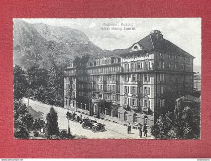 Cartolina - Bolzano - Bozen - Hotel Kònig Laurin - 1923