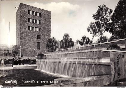 #CARBONIA: ZAMPILLO E TORRE CIVICA