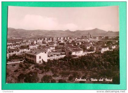 Cartolina Carbonia Iglesias - Carbonia - Vista dal Nord