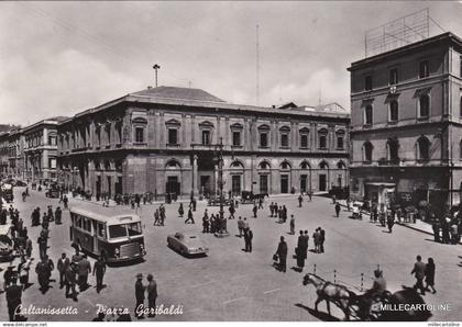 # CALTANISSETTA: PIAZZA GARIBALDI    1956