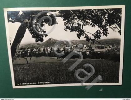 Cartolina Campobasso - Panorama - 1939