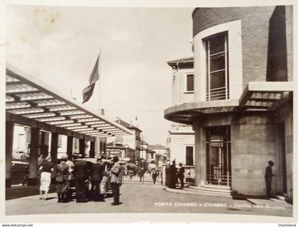 Cartolina - Ponte Chiasso e Chiasso - Confine Italo-Svizzero - 1951