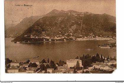 CPA - Carte Postale -Italie - Lombardia  Como -Como e Brunate-1909 S5078