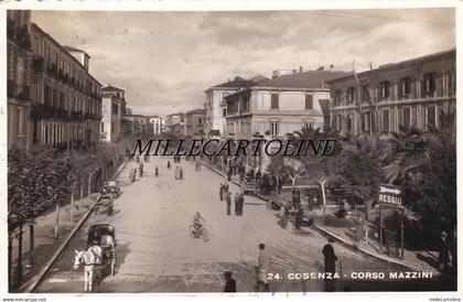 COSENZA:  Corso Mazzini   1945