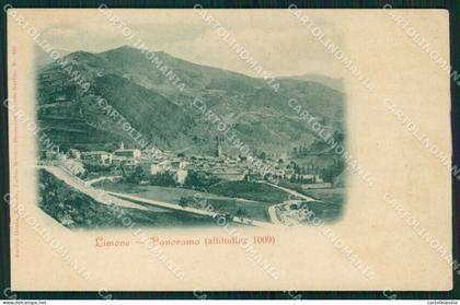 Cuneo Limone Piemonte Panorama cartolina MT6709