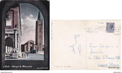 # FORLI': ABBAZIA S. MERCURIALE    1958 Forlì