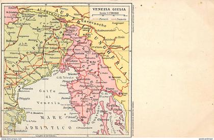 Italia - Venezia Giulia - Mappa geografica