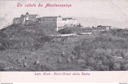 MONTECASSINO - Lato Nord - Nord-Ovest della Badia