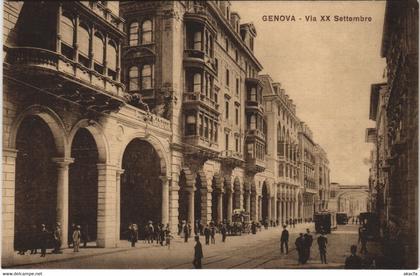 CPA GENOVA Via XX. Settembre LIGURIA ITALY (809460)