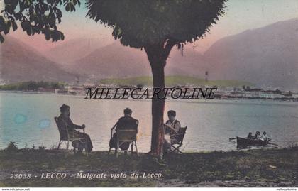 LECCO:  Malgrate visto da Lecco    1952