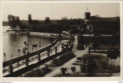 CPA GARDONE RIV. Prco Savoy Hotel LOMBARDIA ITALY (809143)