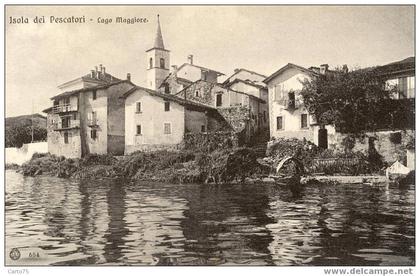 ITALIE - LAC MAJEUR - ISOLA DEI PESCATORI