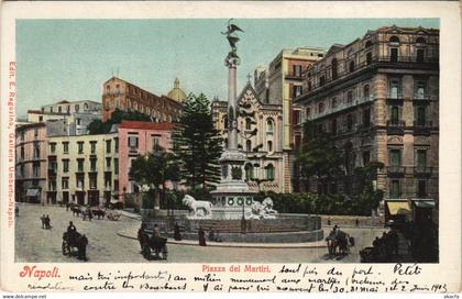 CPA NAPOLI Piazza dei Martiri ITALY (804963)