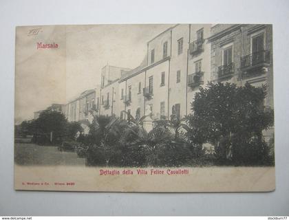 MARSALA   , Cartolina postale  1904