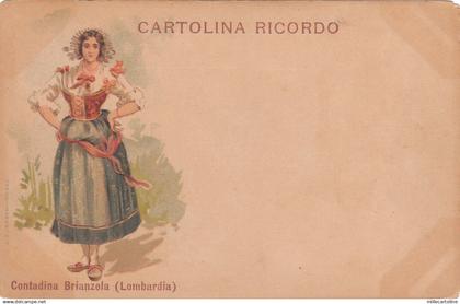 * LOMBARDIA - Costume - Contadina Brianzola