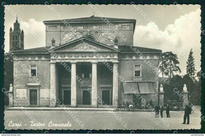 Modena Carpi Teatro Comunale Foto cartolina RB7089