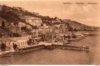 Napoli Naples Posillipo belle vue du quartier de Naples